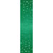 full ombre image of dark cool green ombre pattern with silver metallic snowflakes