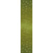 full ombre image of yellow-green ombre pattern with gold metallic snowflakes