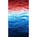 fabric featuring wavy patterns in red, white, and blue, including lyrics to the star-spangled banner