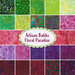 collage of all fabrics of Artisan Batiks Floral Paradise
