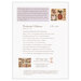 Back of the enchanted autumn pattern with project specifications and images of quilt blocks on it