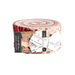Image of Chateau de Chantilly jelly roll fabric strip set, tied with a ribbon