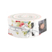 Image of Ellie jelly roll fabric strip set, tied with a ribbon