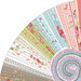 collage of all fabrics included in Ellie Jelly Roll