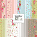 collage of all fabrics included in Ellie Layer Cake