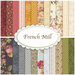 Composite image of all the fabrics in the French Mill collection