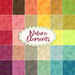collage of all brightly colored fabrics included in Nature Elements collection