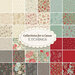 All fabrics in the Collections for a Cause - Etchings collection in shades of cream, blue, gray, and red