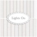Composite image of all of the fabrics in the Lights On collection, consisting of white tonals with various designs