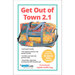 The front of the Get Out of Town 2.1 pattern showing a finished duffle bag from ByAnnie.com