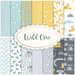 collage of all fabrics included in Wild One fabric collection