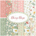 graphic of all fabrics in the Daisy Days collection