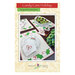 Front of the Candy Cane Holiday pattern with an image of multiple placemat and napkin projects available in the pattern
