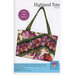 The front cover of the Highland Tote Pattern showing the finished bag