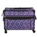 Tutto Sewing Machine Case On Wheels 2X Large 28in Purple Diamond