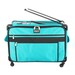 Tutto Sewing Machine Case On Wheels 2X Large 28in Turquoise
