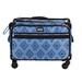 Tutto Sewing Machine Case On Wheels Large 21in Blue Diamond