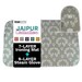 Jaipur Collection Premium Ironing Mat & Steam Glove Bundle Jaipur Green