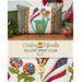 Collage photo showing different angles of a pillow featuring a watering can with flowers and a flag inside with the words 