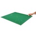 angled image of a green rotating cutting mat
