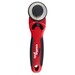 red and black rotary cutter