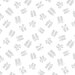 Digital image of tonal white fabric featuring wrapped Christmas presents