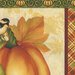 8x8 swatch of the pumpkin with border art