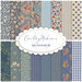 collage of all the creating memories fabrics in the summer collection