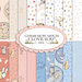 Collage image of fabrics included in the Guess How Much I Love You 2024 collection