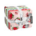 digital image of the Kitty Christmas fabric bundle on a white background
