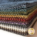 photo of the woolies flannel layer cake complete set showing the rainbow of colors 