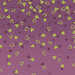 Purple ombre fabric with dark purple and gold metallic hearts scattered all over