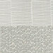 A fabric pattern with vertical black stripes and text listings.