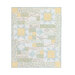 light blue, and butter yellow in various floral prints, isolated on a white background.