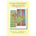 Front Cover of Crisscross pattern by Aunties Two Patterns featuring the finished projects on a white background