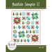 front of Yuletide Sampler II quilt pattern showing the completed project