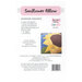 Back of the Sunflower Pillow pattern listing material requirements.