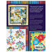 Back of Playful Panel Quilts book, showing patchwork quilts featuring showpiece panels.