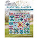 Front of Barn Star Sampler book, featuring one of the completed quilts displayed on a clothesline in front of a barn.