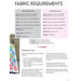 The fabric requirements page