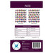 The back of the Pulse pattern featuring fabric requirements and project specifications.