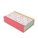 Colorful keepsake box featuring the table runner design