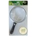 LED Magnifier 5in Round Black