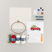 All of the items included in the kit, spread out and isolated on a white background.