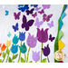 The beautifully colored flowers and butterflies on the Blooming Butterflies quilt