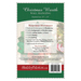 The back of the Christmas Wreath Wall Hanging pattern by Shabby Fabrics listing the required materials.