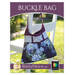 front cover of pattern with eggplant purple bag hanging from back of chair