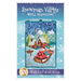 The front of the Snowman Village Wall Hanging pattern by Shabby Fabrics