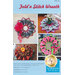 The front cover for the Fold'n Stitch Wreath Pattern showing four examples of the finished project.