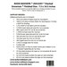 Basin Banners Thru The Year - January Pattern back cover showing the required materials.